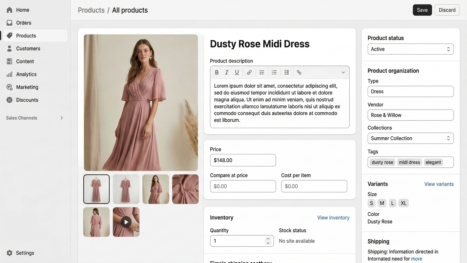 Generating images directly inside Shopify product pages